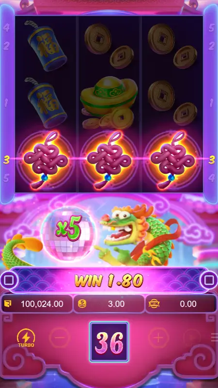 Tabela de pagamentos do Fortune Dragon